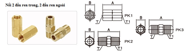Nối thẳng răng trong/ răng ngoài PK ISHAN