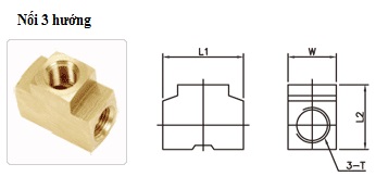 Nối chữ T PT ISHAN