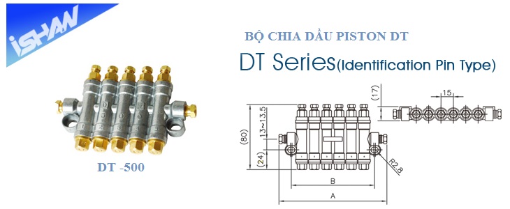 Bộ chia dầu DT Ishan