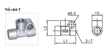 Nối chữ T PKD ISHAN